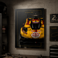 Ferrari 499P Aluminium Print / 30x40 cm / 12x16 /