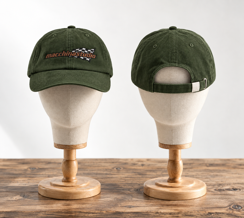 Macchinastudio Corduroy Racing Cap